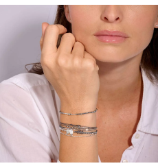 doriane-bijoux-l’angelique-gris-bracelet-argent-2 tours-bijoux-totem.