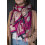 shanna-flo-foulard-brun-fuchsia-marine-doré-bijoux-totem