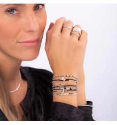 doriane-bijoux-bracelet-élastique-deux-tours-argent-bijoux-totem.