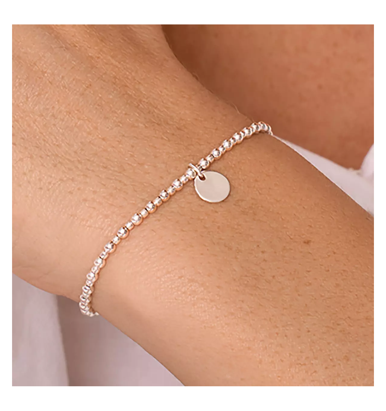 doriane-bijoux-bracelet-élastique-pastille-argent-bijoux-totem