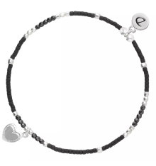 doriane-bijoux-cœur-bracelet-élastique-argent-bijoux-totem.