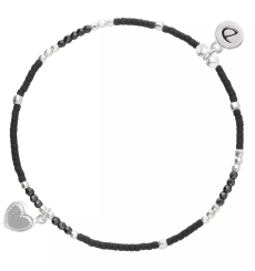 doriane-bijoux-cœur-bracelet-élastique-argent-bijoux-totem.