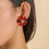 nature bijoux-hibiscus-boucles d'oreilles-fleurs-bijoux totem.