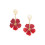 nature bijoux-hibiscus-boucles d'oreilles-top nacre-bijoux totem.