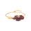 nature bijoux-hibiscus-bracelet-ajustable-petite-fleur-bijoux totem.