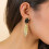 nature bijoux-salamandra-boucles d'oreilles-longues-bijoux totem.