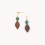 nature bijoux-aventurine-boucles d'oreilles-bijoux totem.