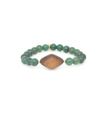 nature bijoux-aventurine-bracelet-extensible-bijoux totem.