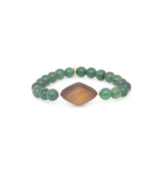 nature bijoux-aventurine-bracelet-extensible-bijoux totem.