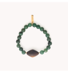 nature bijoux-aventurine-bracelet-extensible-bijoux totem.