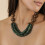 nature bijoux-aventurine-collier-plastron-multirangs-bijoux totem.