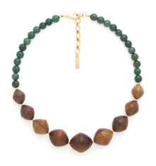 nature bijoux-aventurine-collier-court-roblès-bijoux totem.