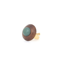 nature bijoux-aventurine-bague-ajustable-bijoux totem.