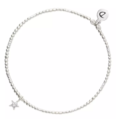 doriane-bijoux-étoile-bracelet-élastique-argent-bijoux-totem.