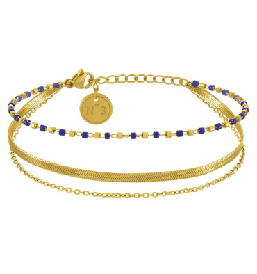 numéro-3-bracelet-acier-miyuki-doré-bijoux-totem.
