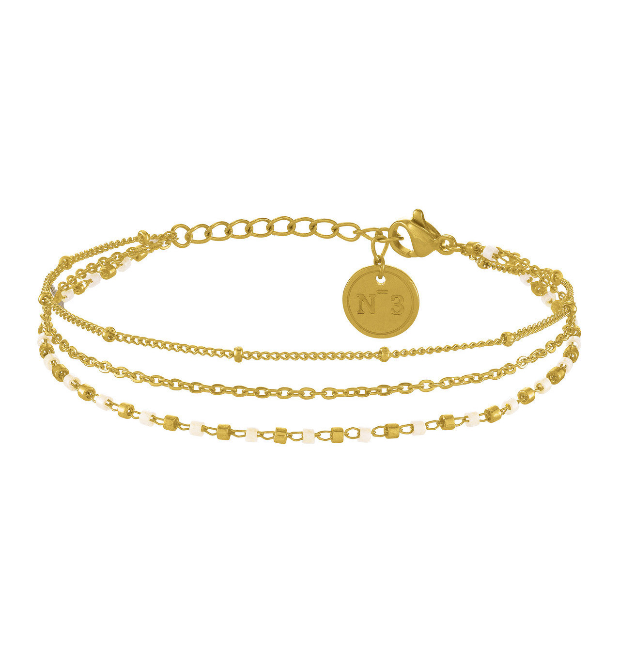 numéro-3-bracelet-acier-miyuki-doré-bijoux-totem.
