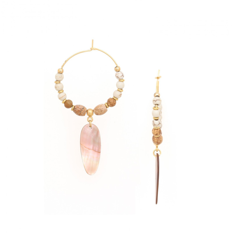 nature-bijoux-alhambra-boucles d'oreilles-créoles-bijoux-totem.