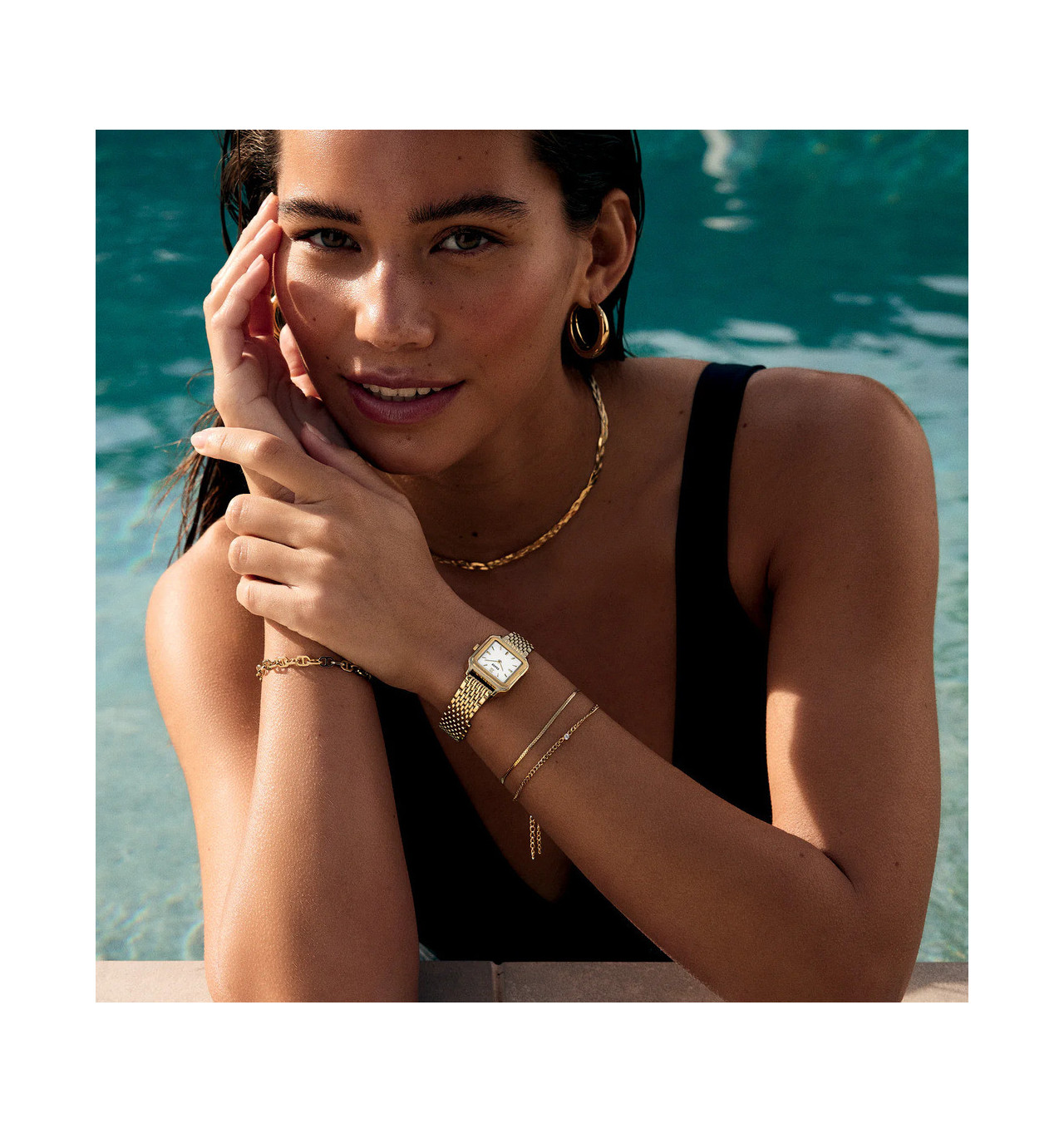 cluse-gracieuse-carré-montre-femme-or-bijoux totem