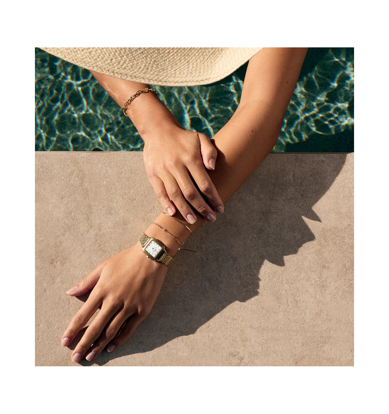 cluse-gracieuse-carré-montre-femme-or-bijoux totem