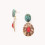 nature-bijoux-khalanga-boucles d'oreilles-turquoise-africaine-bijoux-totem.