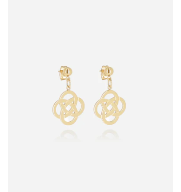 zag-bijoux-infini-boucles d'oreilles-acier-doré-bijoux-totem.
