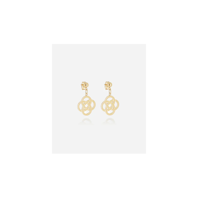 zag-bijoux-infini-boucles d'oreilles-acier-doré-bijoux-totem.