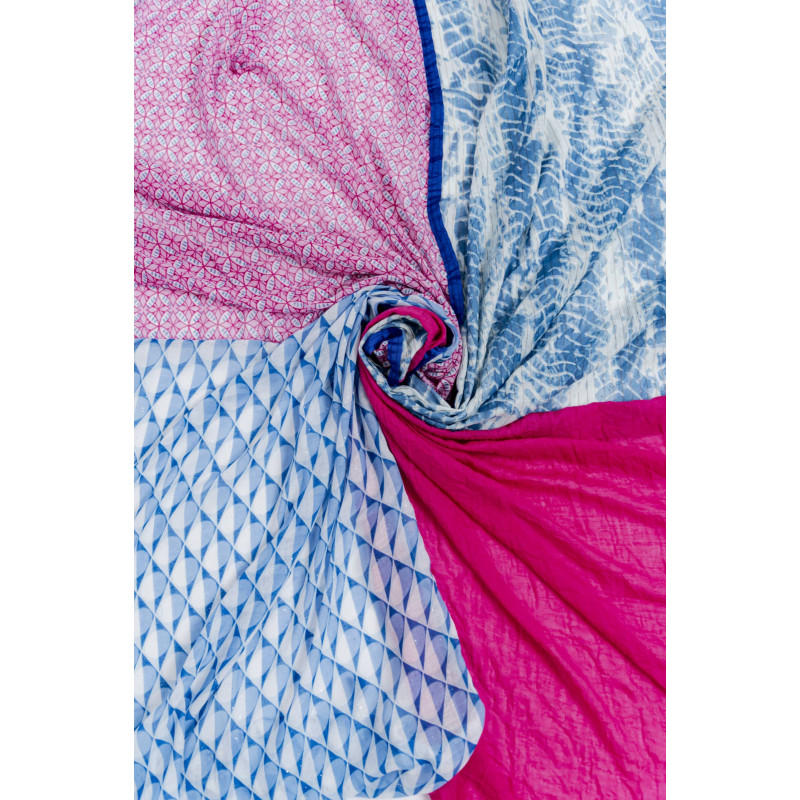 shanna-joséphine-foulard-bleu-rose-fuchsia-bijoux-totem