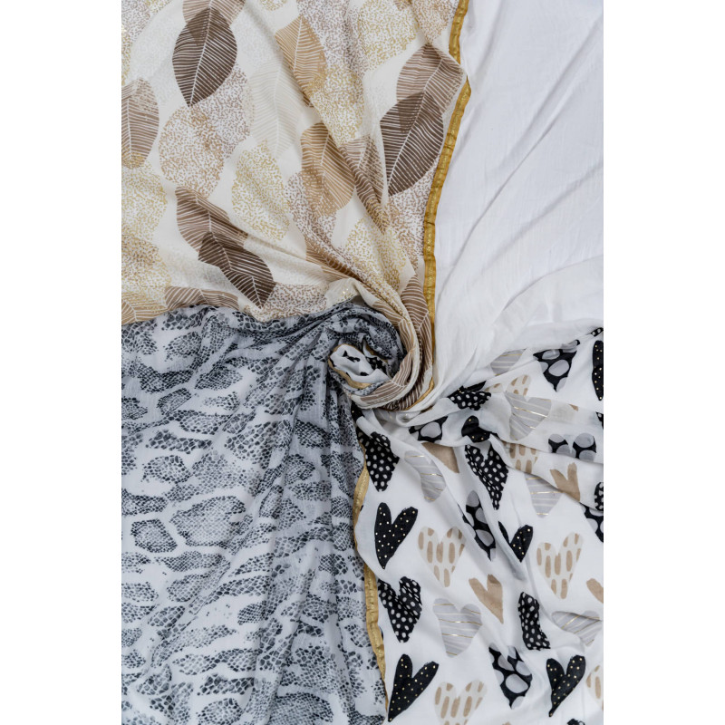 shanna-justine-foulard-noir-beige-blanc-bijoux-totem