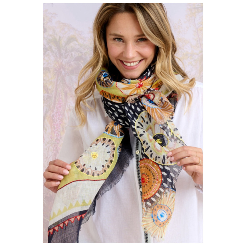 storiatipic-foulard-athéna-marine-lin-bijoux-totem.