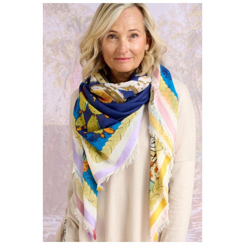 storiatipic-foulard-pétula-marine-coton-modal-bijoux-totem.