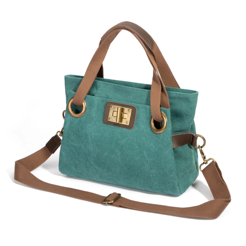 zede paris-ponts-des-arts-vert-sac-cuir-toile-bijoux totem.