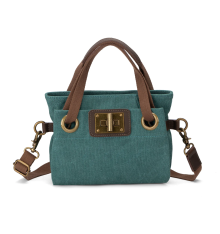 zede paris-ponts-des-arts-vert-sac-cuir-toile-bijoux totem.