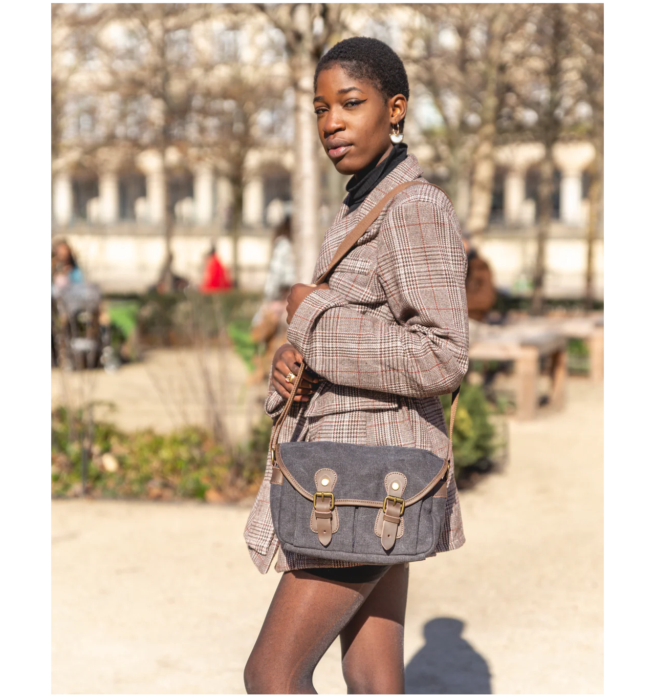 zede paris-vavin-beige-sac-cuir-toile-bijoux totem.