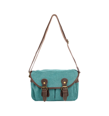 zede paris-vavin-vert-sac-cuir-toile-bijoux totem.