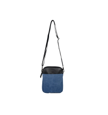 zede paris-cité-bleu-mixte-sac-cuir-toile-bijoux totem.