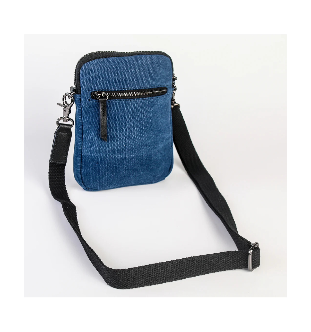 zede paris-cité-bleu-mixte-sac-cuir-toile-bijoux totem.