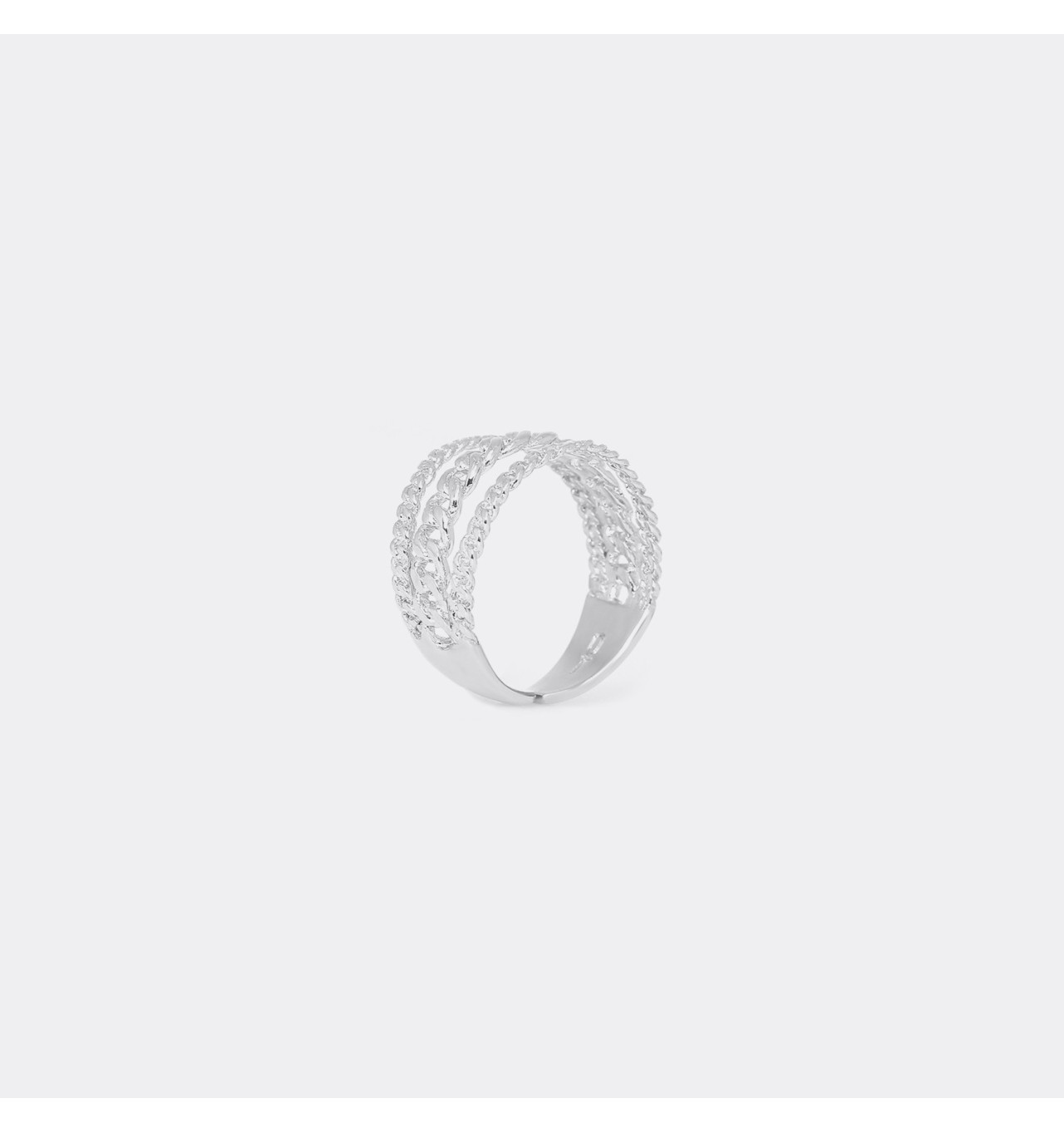 ori tao bijoux-gatsby-bague-ajustable-3 chaines-argentée-bijoux-totem.