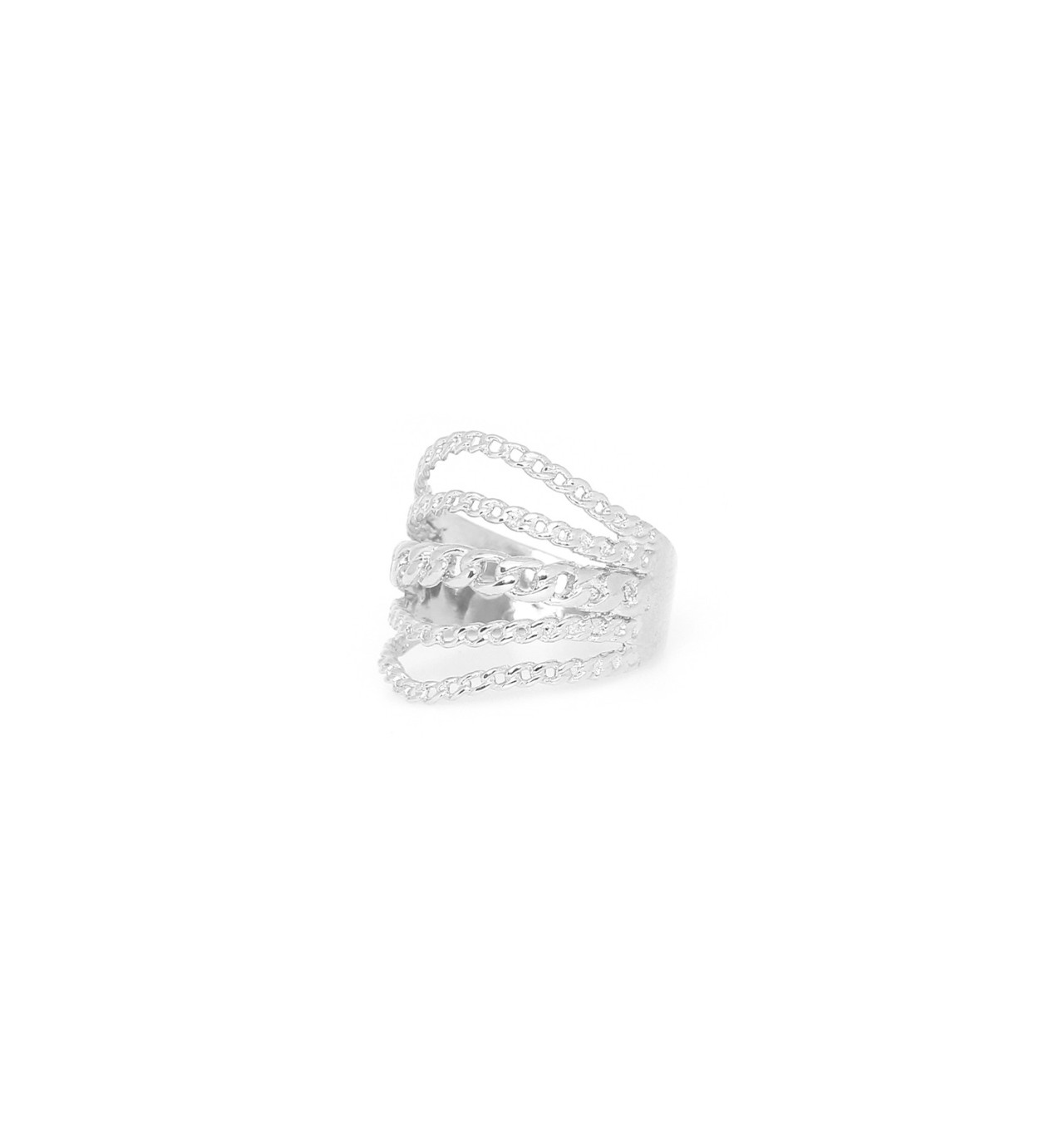 ori tao bijoux-gatsby-bague-ajustable-5 chaines-argentée-bijoux-totem.