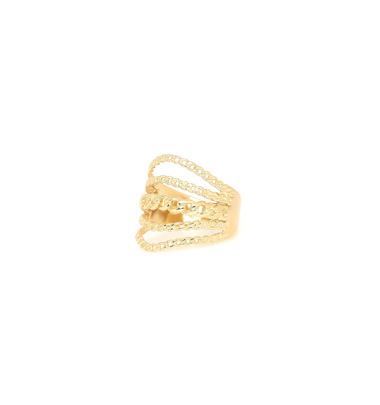 ori tao bijoux-gatsby-bague-ajustable-5 chaines-dorée-bijoux-totem.