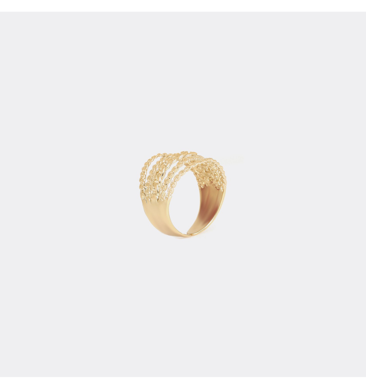 ori tao bijoux-gatsby-bague-ajustable-5 chaines-dorée-bijoux-totem.