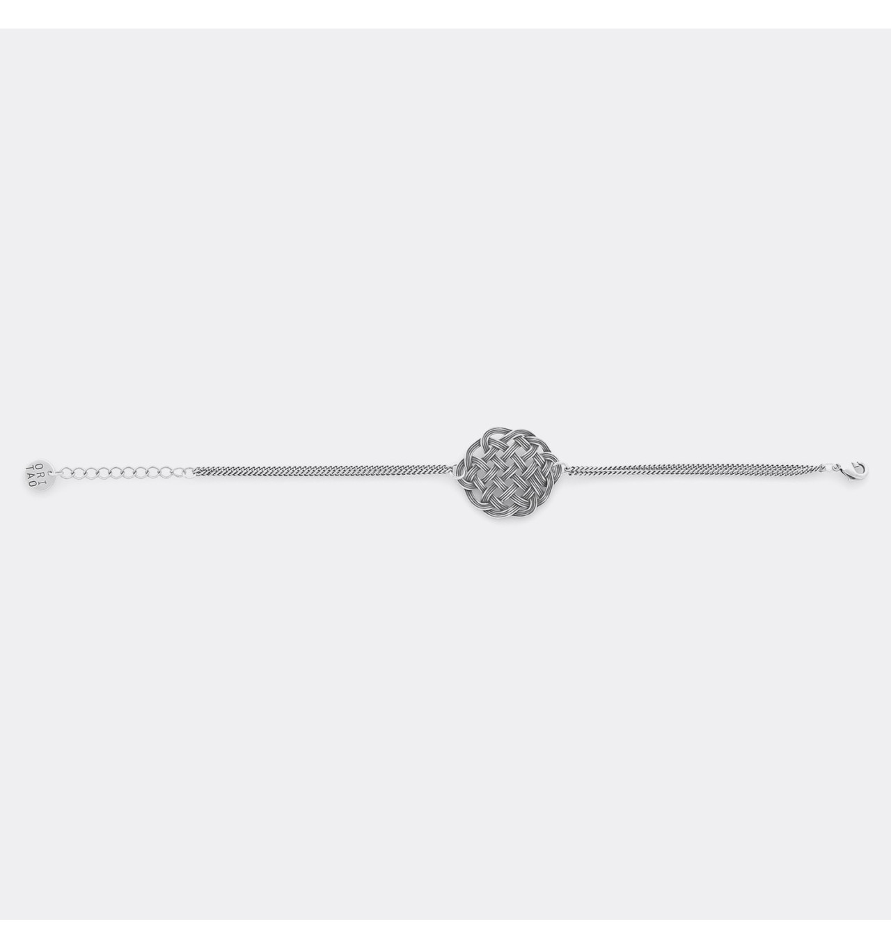 ori tao bijoux-shinomoki-bracelet-ajustable-médaillon-argenté-bijoux-totem.