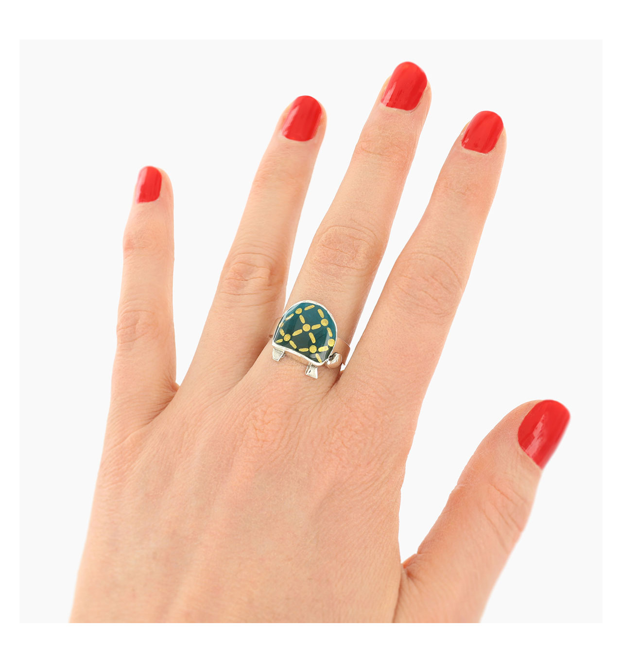 taratata-bijoux-galapagos-bague-réglable-tortue-verte-bijoux-totem