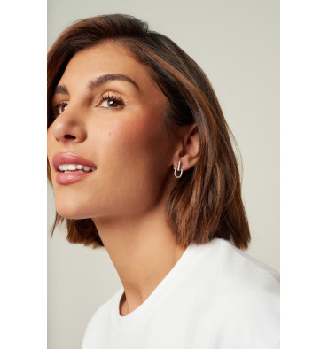 cxc-canela-mini-grillette-boucles d'oreilles-plaquées-argent-bijoux totem