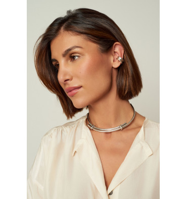 cxc-canela-ear-cuff-boucles d'oreilles-plaquées-argent-bijoux totem