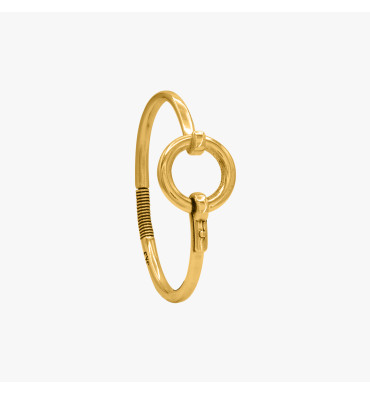 cxc-canela-slim-bubble-bracelet-jonc-doré-bijoux totem