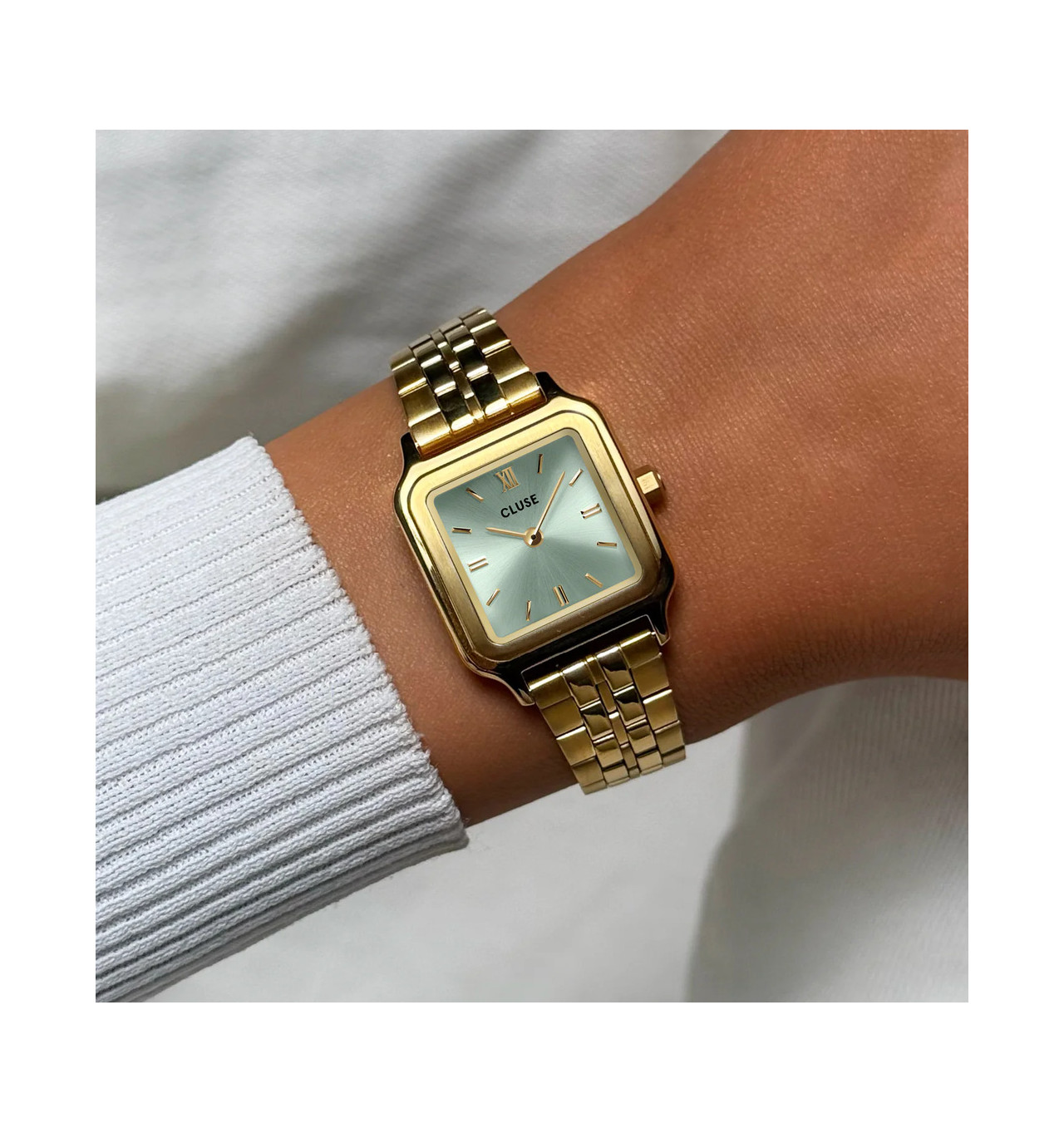 cluse-gracieuse-carré-montre-femme-or-bijoux totem