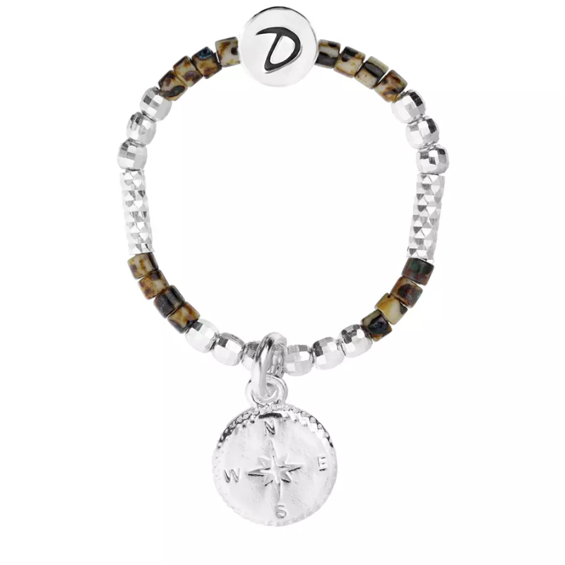 doriane-bijoux-rose-des-vents-élastique-bague-argent-bijoux-totem.