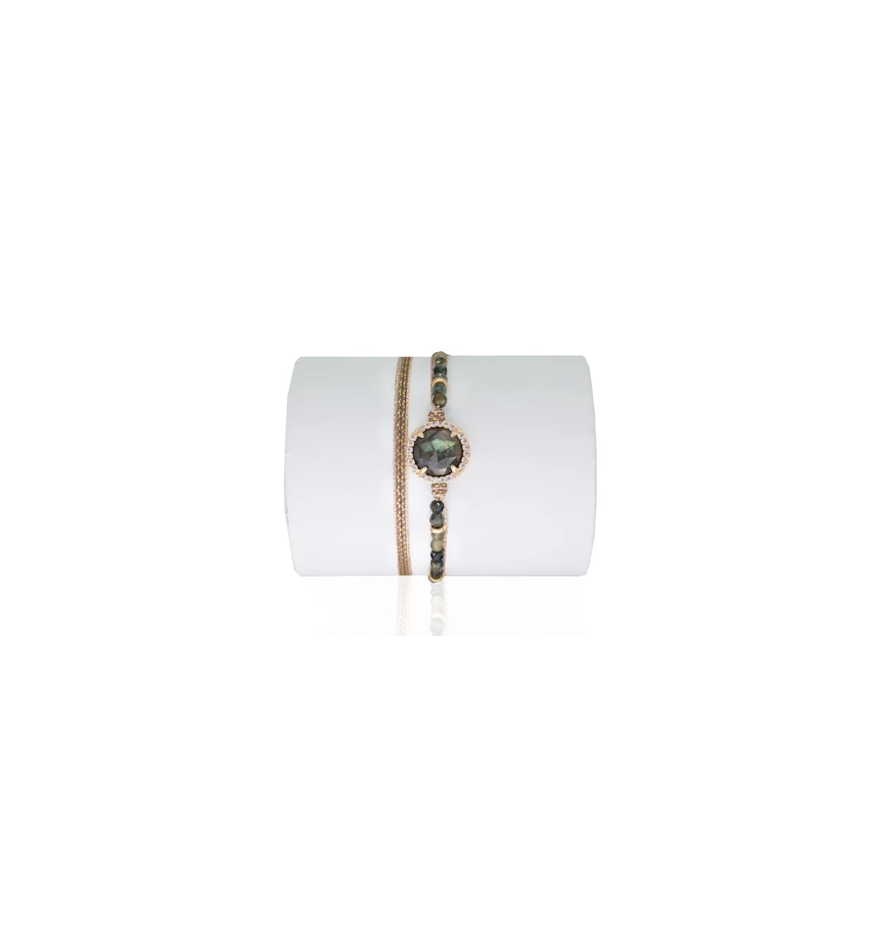 Bracelet ajustable multi tours Elisa, Marque Loetma | Bijoux Totem