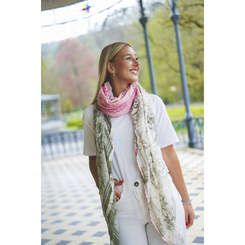shanna-théa-foulard-rose-beige-kaki-bijoux-totem