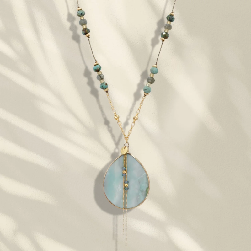 loetma-pénélope-collier-sautoir-amazonite-bijoux totem